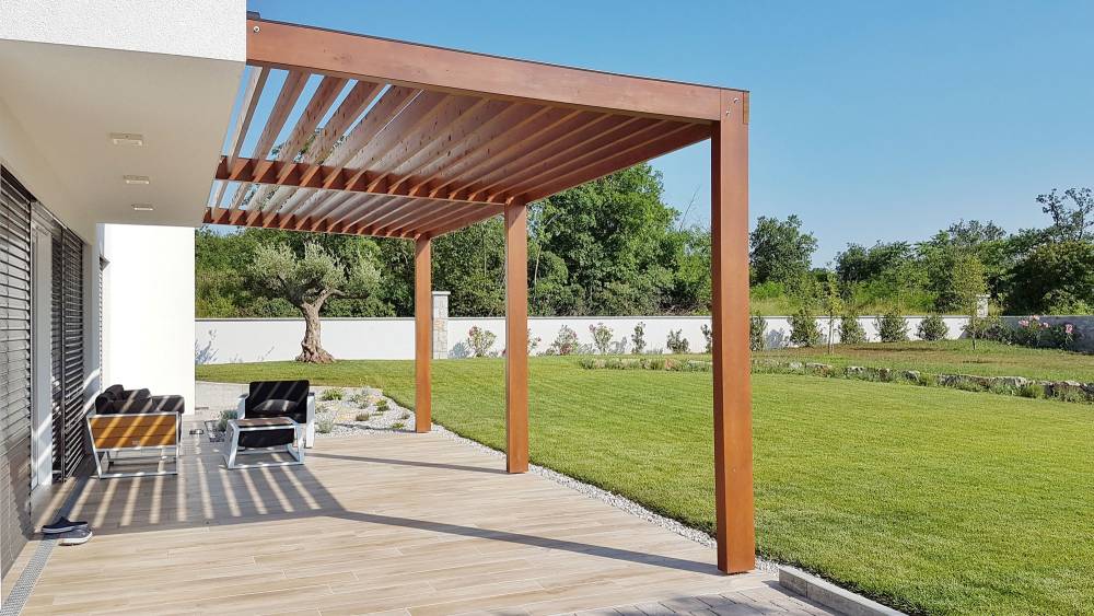 pergola à Châteaubriant